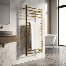 Toalheiro Aquecido Aurellis Heat Detectors Artificio Lar Dourado 