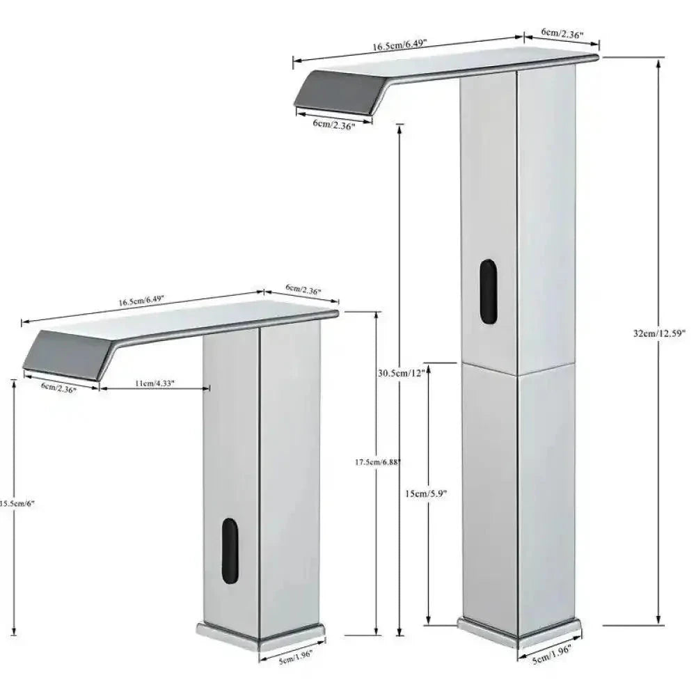 Torneira Automática Banheiro Com Sensor Lavatório AutoClean Torneira Automática Banheiro Com Sensor Lavatório AutoClean Artificio Lar 