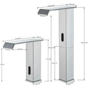 Torneira Automática Banheiro Com Sensor Lavatório AutoClean Torneira Automática Banheiro Com Sensor Lavatório AutoClean Artificio Lar 