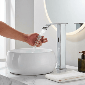 Torneira Automática Banheiro Com Sensor Lavatório Touch Clean Torneira Automática Banheiro Com Sensor Lavatório Touch Clean Artificio Lar 