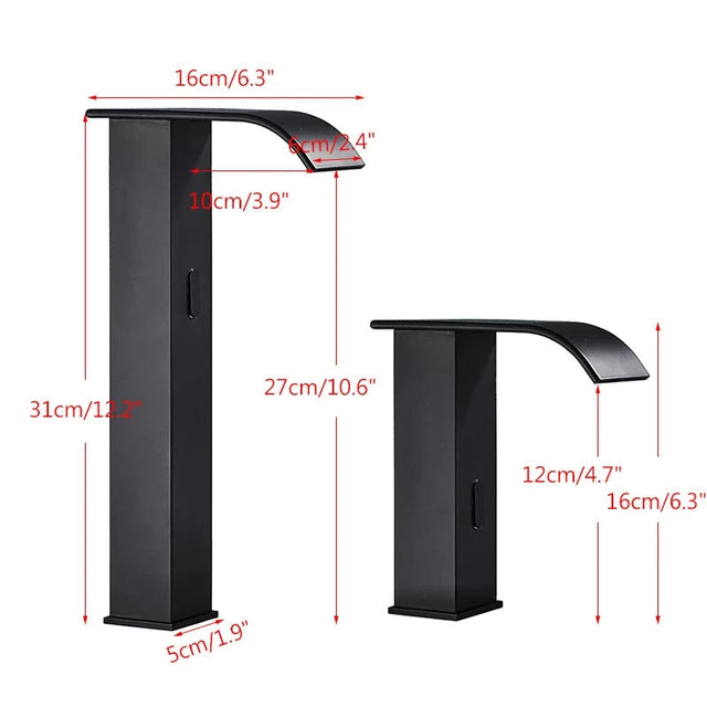 Torneira Automática Banheiro Com Sensor Lavatório Touch Clean Torneira Automática Banheiro Com Sensor Lavatório Touch Clean Artificio Lar