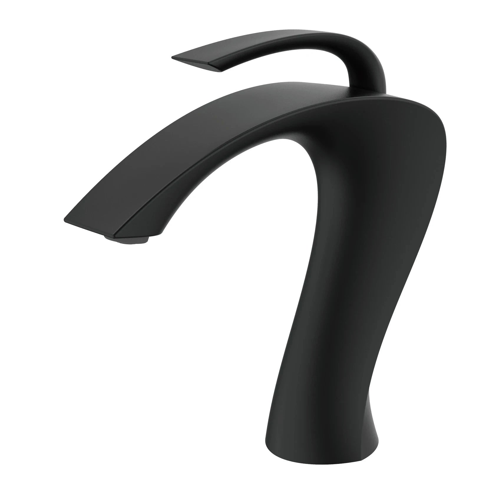 Torneira Banheiro de Bancada Glamour Diamand Torneira Banheiro de Bancada Glamour Diamand Artificio Lar Preto Fosco 