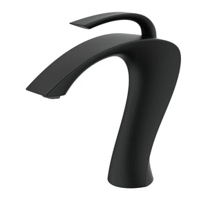 Torneira Banheiro de Bancada Glamour Diamand Torneira Banheiro de Bancada Glamour Diamand Artificio Lar Preto Fosco 