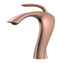 Torneira Banheiro de Bancada Glamour Diamand Torneira Banheiro de Bancada Glamour Diamand Artificio Lar Rose Escovado 