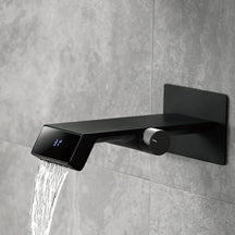 Torneira Banheiro Digital Moofer Clean Alto Padrão Torneira Banheiro Digital Moofer Clean Alto Padrão Artificio Lar Preto Fosco 