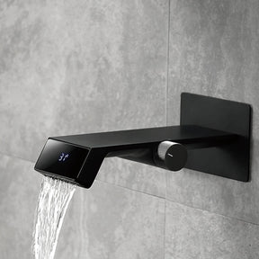 Torneira Banheiro Digital Moofer Clean Alto Padrão Torneira Banheiro Digital Moofer Clean Alto Padrão Artificio Lar Preto Fosco 