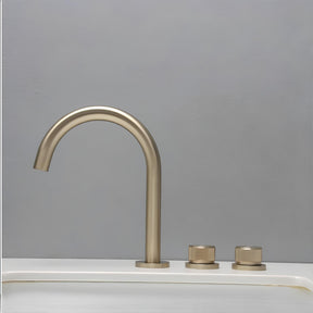 Torneira Banheiro Misturador Design Colors Torneira Online Gold Escovado 