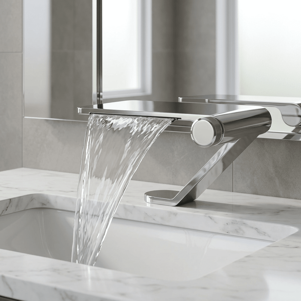 Torneira Cascata AquaDesign Torneira Cascata AquaDesign Artificio Lar Cromado 