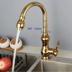 Torneira Cozinha Gourmet Brempo Dourado Polido Torneira Cozinha Gourmet Brempo Dourado Polido Artificio Lar 