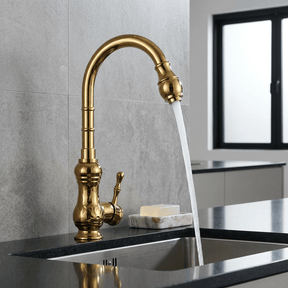 Torneira Cozinha Gourmet Brempo Dourado Polido Torneira Cozinha Gourmet Brempo Dourado Polido Artificio Lar 