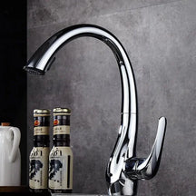 Torneira Cozinha Gourmet Curva Troller Torneira Cozinha Gourmet Curva Troller Artificio Lar Cromado 