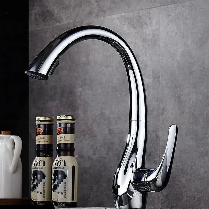 Torneira Cozinha Gourmet Curva Troller Torneira Cozinha Gourmet Curva Troller Artificio Lar Cromado 