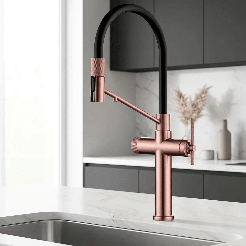 Torneira Cozinha Gourmet Espartacus Minimalista Torneira Cozinha Gourmet Espartacus Minimalista Artificio Lar Rose 