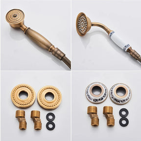 Torneira de Parede Para Banheira Antique Oldkuty Torneira de Parede Para Banheira Antique Oldkuty Artificio Lar 