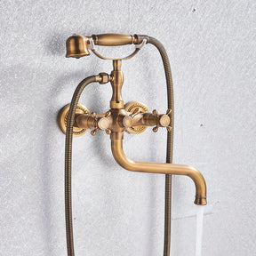 Torneira de Parede Para Banheira Antique Oldkuty Torneira de Parede Para Banheira Antique Oldkuty Artificio Lar 