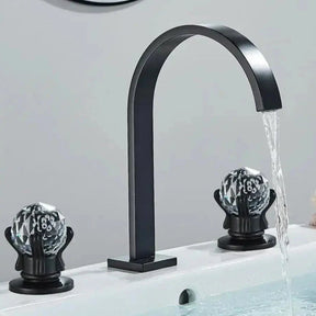 Torneira Duplo comando Banheiro Luxor Cristal Torneira Duplo comando Banheiro Luxor Cristal Artificio Lar 