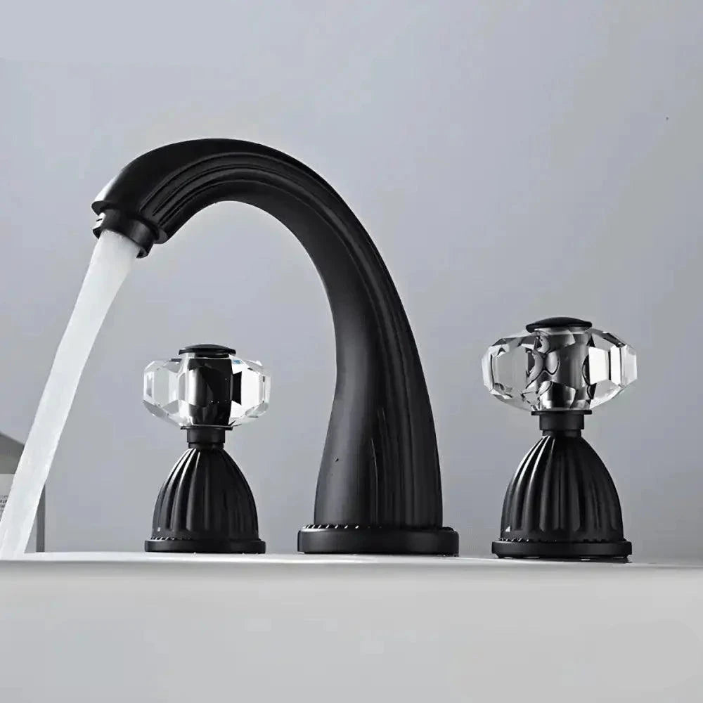 Torneira DuploComando Cristal Duplocomando Banheiro Lavatório Mercy Torneira DuploComando Cristal Duplocomando Banheiro Lavatório Mercy Artificio Lar 