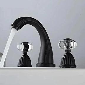 Torneira DuploComando Cristal Duplocomando Banheiro Lavatório Mercy Torneira DuploComando Cristal Duplocomando Banheiro Lavatório Mercy Artificio Lar 