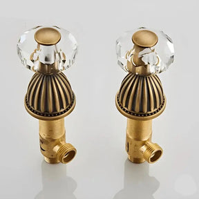 Torneira DuploComando Cristal Duplocomando Banheiro Lavatório Mercy Torneira DuploComando Cristal Duplocomando Banheiro Lavatório Mercy Artificio Lar 