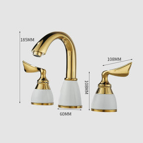 Torneira Duplocomando Misturador Retro Banheiro Oklo Torneira Duplocomando Misturador Retro Banheiro Oklo Artificio Lar 