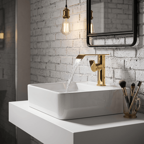 Torneira Elegance Gold 360 Torneira Elegance Gold 360 Artificio Lar 