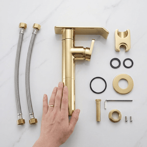 Torneira Elegance Gold 360 Torneira Elegance Gold 360 Artificio Lar 