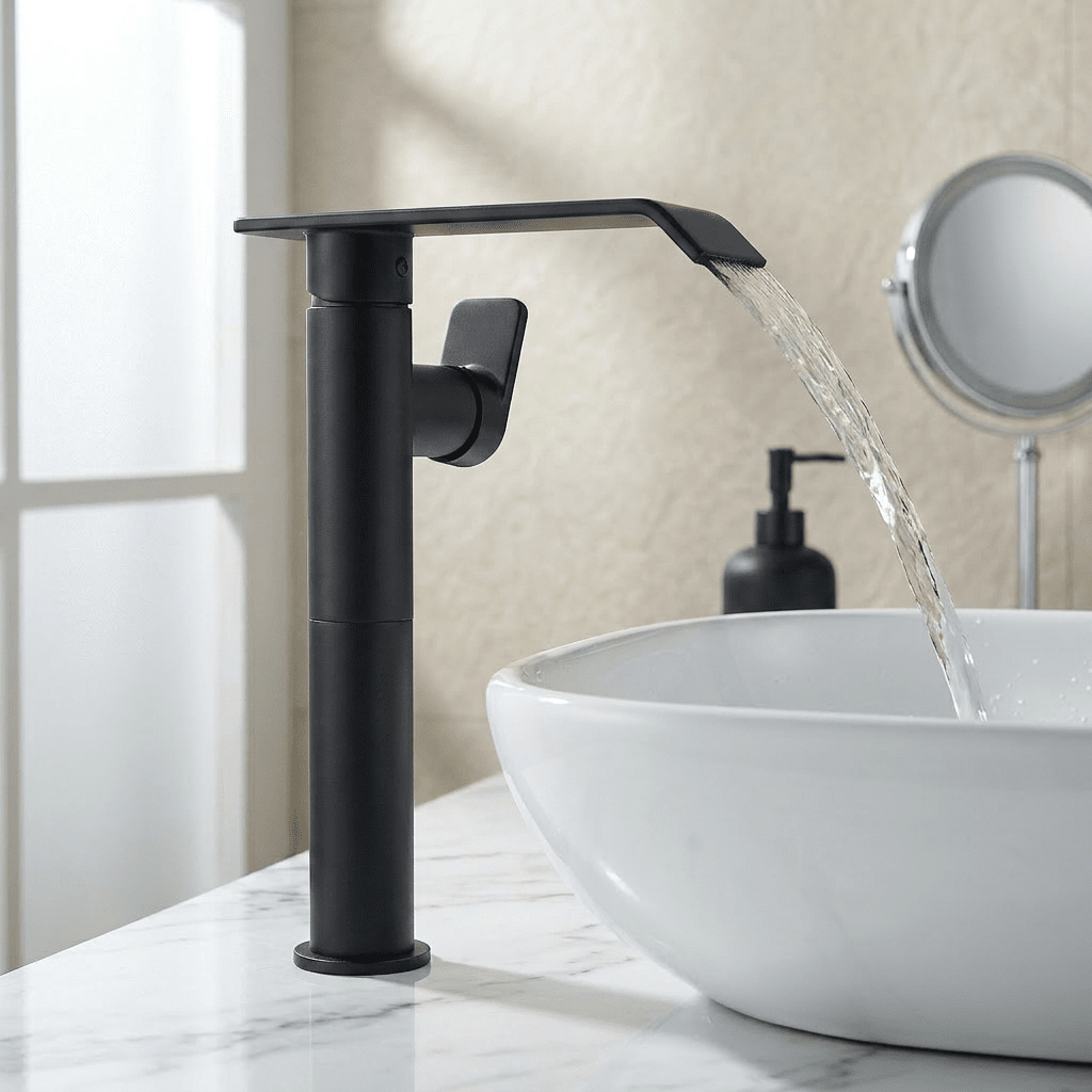 Torneira Elegance Gold 360 Torneira Elegance Gold 360 Artificio Lar Preto Fosco 