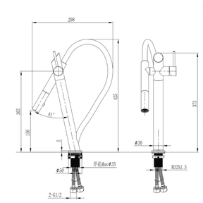 Torneira Gourmet Cozinha Monocomando Extensível Luxo Cozinha Bella Torneira Gourmet Cozinha Monocomando Extensível Luxo Cozinha Bella Artificio Lar 
