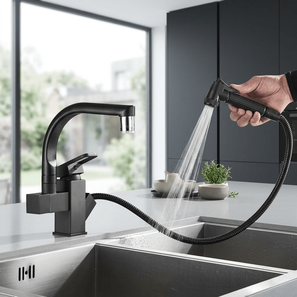 Torneira Gourmet Cozinha Monocomando Extensível SevenPrier Torneira Gourmet Cozinha Monocomando Extensível SevenPrier Artificio Lar 