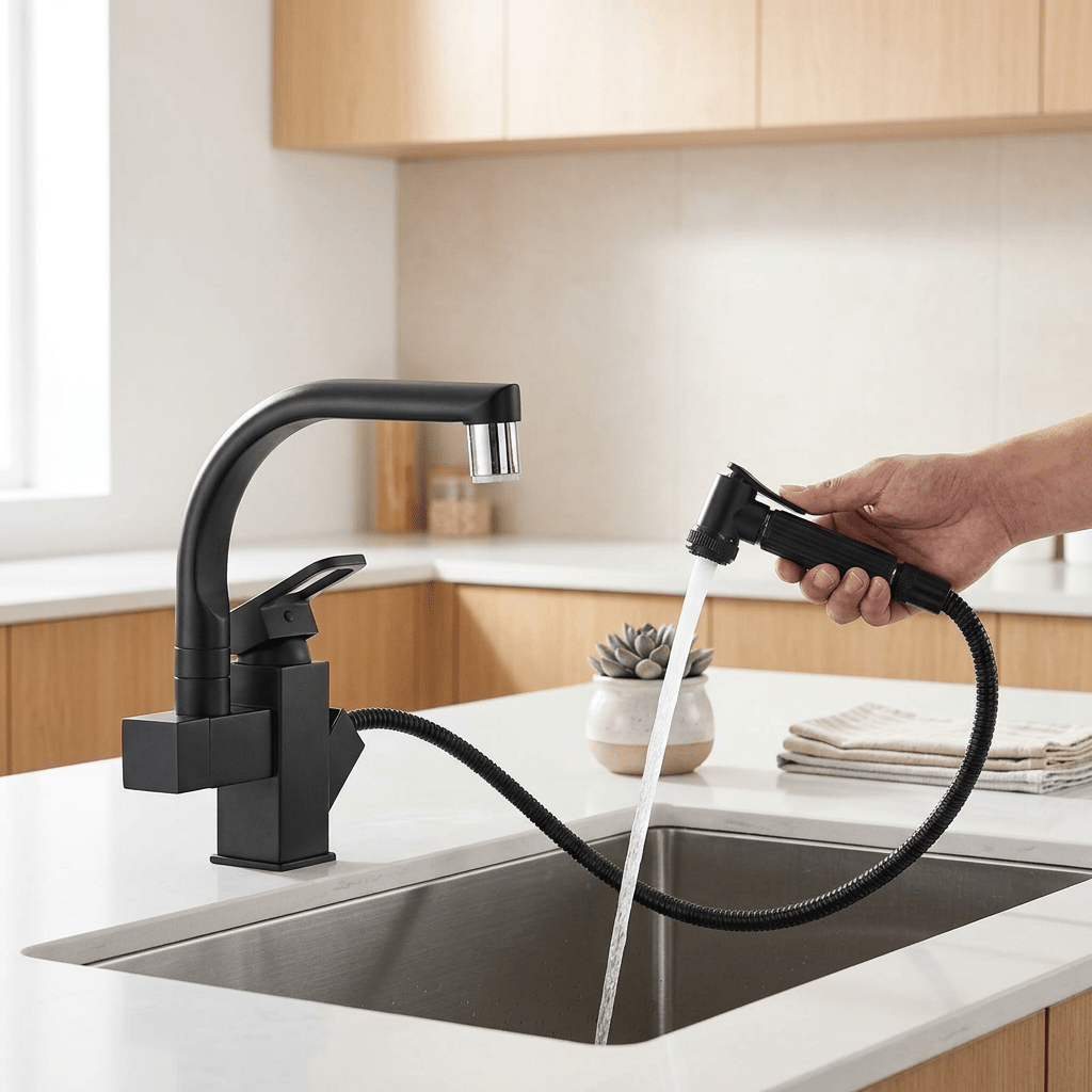Torneira Gourmet Cozinha Monocomando Extensível SevenPrier Torneira Gourmet Cozinha Monocomando Extensível SevenPrier Artificio Lar 