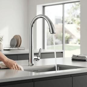 Torneira Gourmet Extensível Monocomando Fach torneira gourmet Cozinha Artificio Lar 