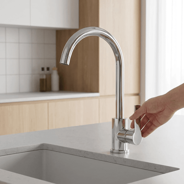 Torneira Gourmet para Cozinha Bica Alta Monocomando Vondart Torneira Gourmet de Bancada Artificio Lar