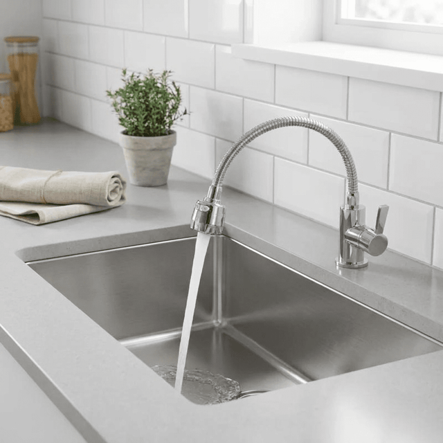 Torneira Gourmet para Cozinha HydroFlex Kitchen Hutches Artificio Lar