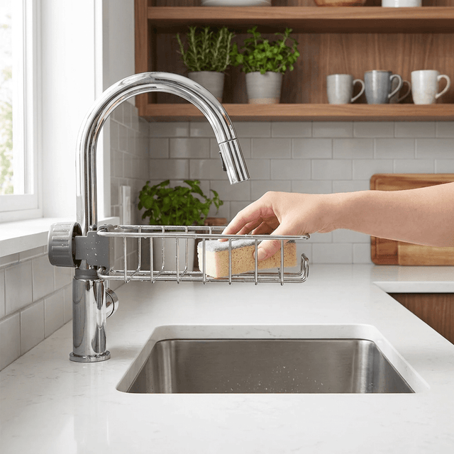 Torneira Gourmet para Cozinha Organix Suporte para Torneira Artificio Lar