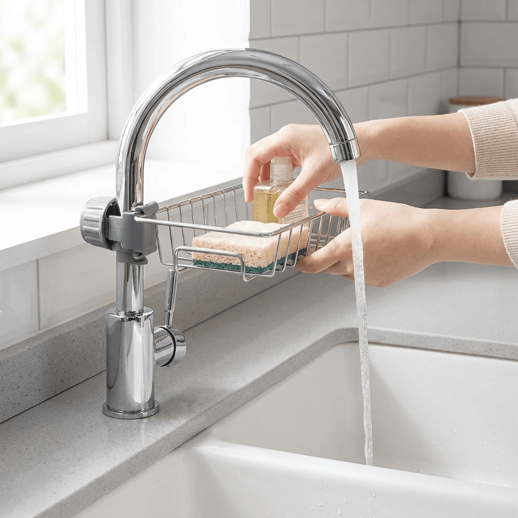 Torneira Gourmet para Cozinha Organix Suporte para Torneira Artificio Lar