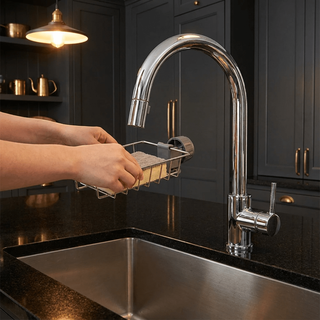 Torneira Gourmet para Cozinha Organix Suporte para Torneira Artificio Lar