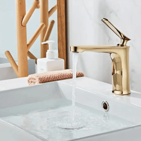 Torneira Misturadora Com Bico Arejador para banheiro Monocomando Glacy torneira para banheiro Artificio Lar 