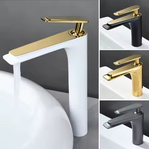 Torneira Misturadora Com Bico Arejador para banheiro Monocomando Glacy torneira para banheiro Artificio Lar 