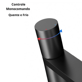 Torneira Moderna Monocomando Kappar Vita torneira banheiro Artificio Lar 