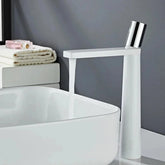 Torneira Moderna para Banheiro Monocomando Klepper Vita Torneira Moderna para Banheiro Monocomando Klepper Vita Artificio Lar Branco e Cromado Alta 