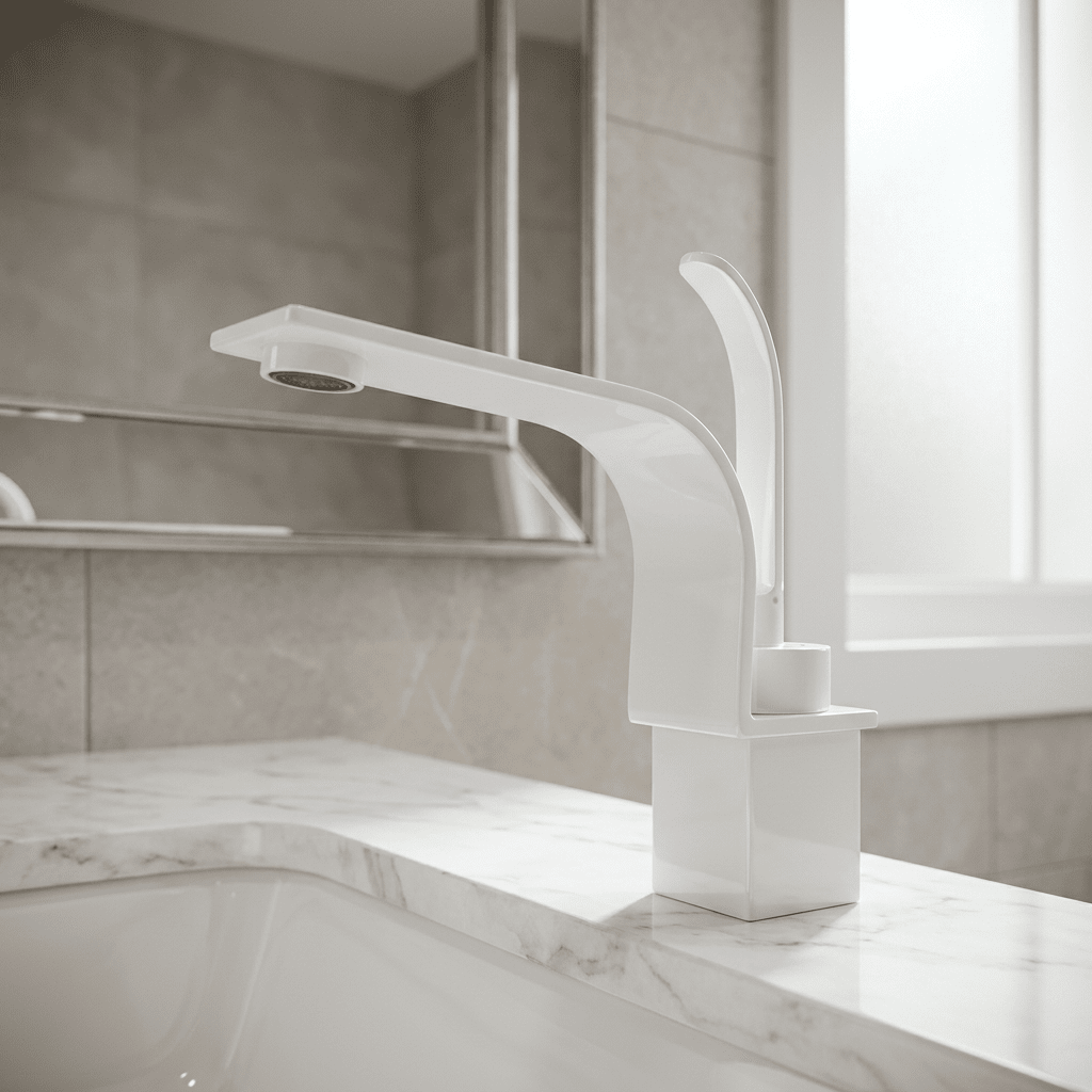 Torneira Monocomando AquaGold Torneira Monocomando AquaGold Artificio Lar Branco 