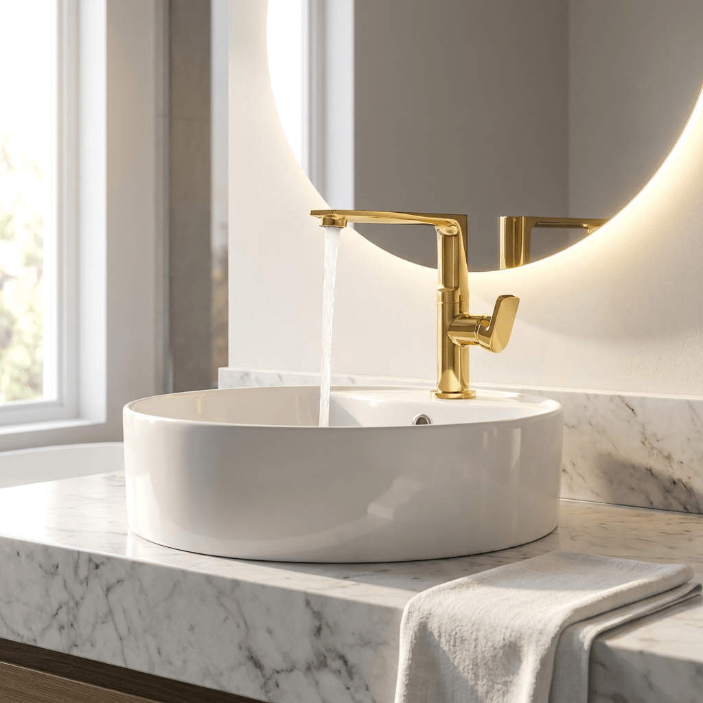 Torneira Monocomando AquaLux Bathroom Suites Artificio Lar 
