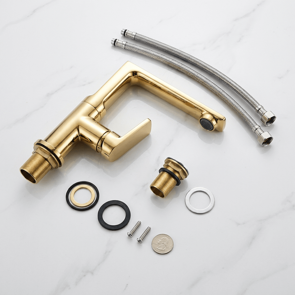 Torneira Monocomando AquaLux Bathroom Suites Artificio Lar 