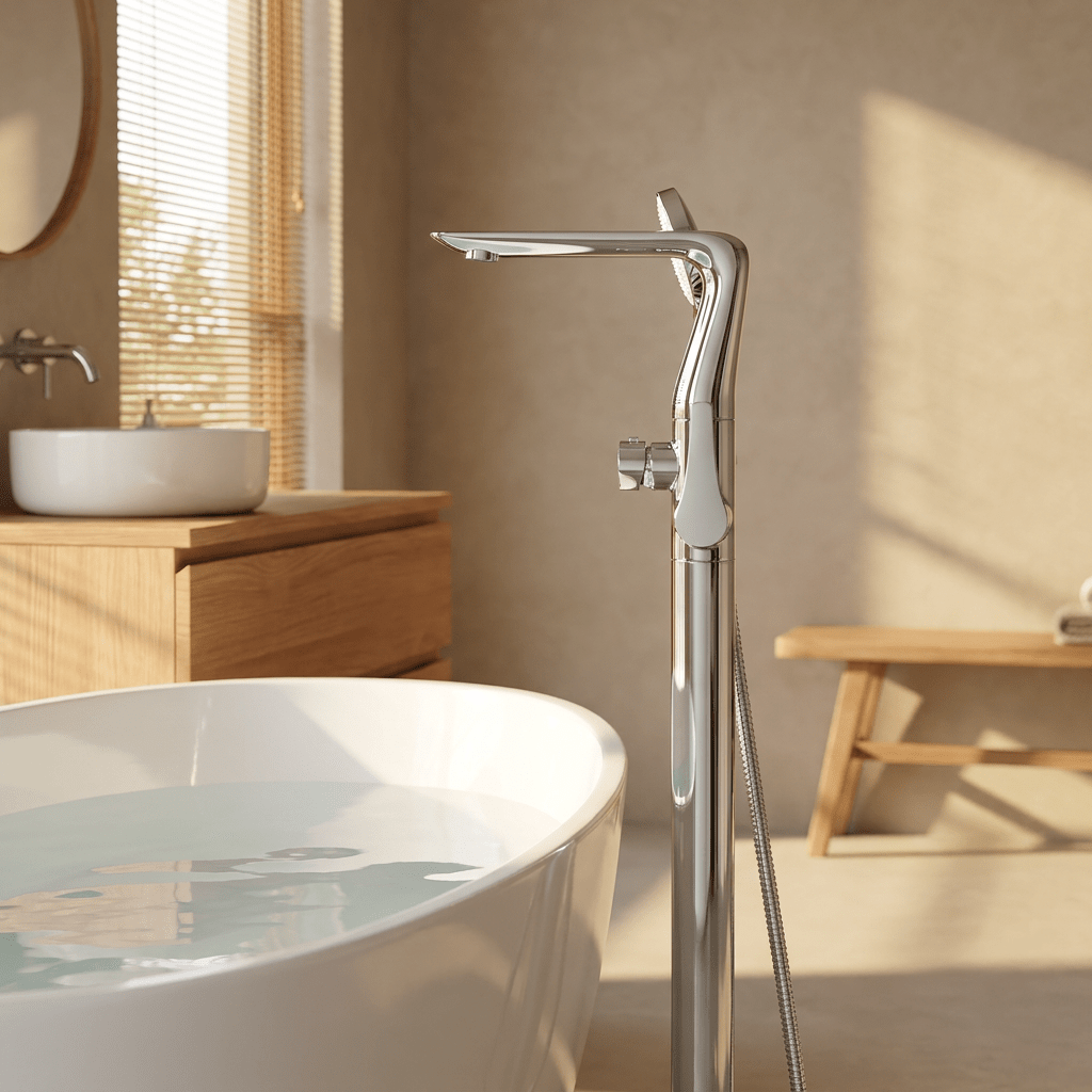 Torneira Monocomando AquaLux Rose Gold Bathroom Cabinets Artificio Lar Cromado 