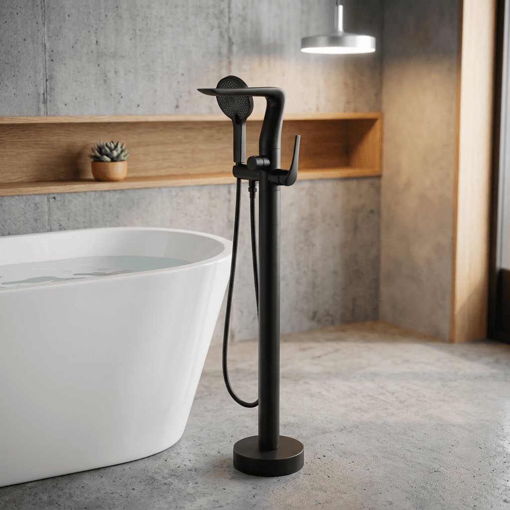 Torneira Monocomando AquaLux Rose Gold Bathroom Cabinets Artificio Lar Preto Fosco 