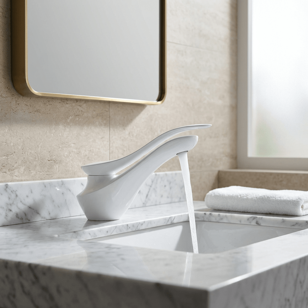 Torneira Monocomando AquaLuxe Torneira Monocomando AquaLuxe Artificio Lar Branco 