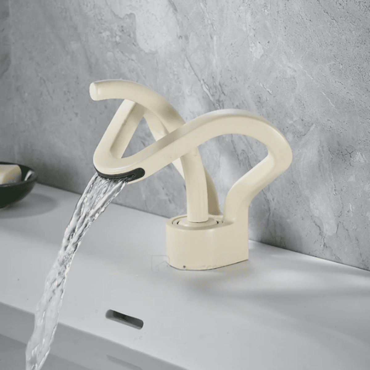 Torneira Monocomando Banheiro Cascata Elegancy Torneira Monocomando Banheiro Cascata Elegancy Artificio Lar Branco-/Baixa 