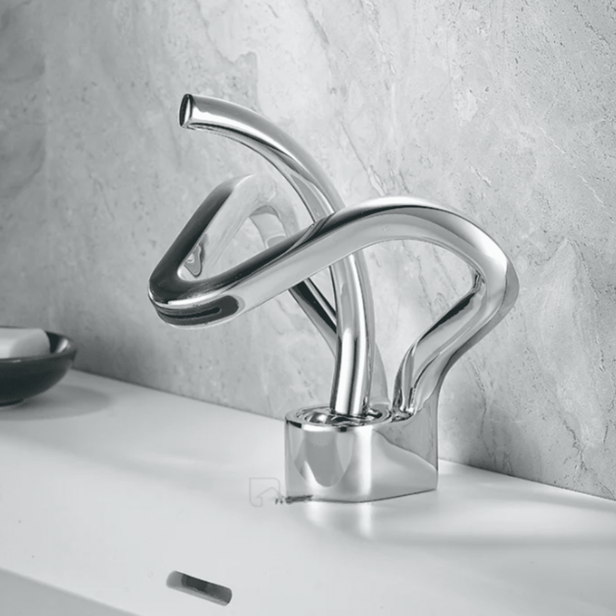 Torneira Monocomando Banheiro Cascata Elegancy Torneira Monocomando Banheiro Cascata Elegancy Artificio Lar Cromado/Baixa 