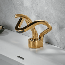 Torneira Monocomando Banheiro Cascata Elegancy Torneira Monocomando Banheiro Cascata Elegancy Artificio Lar Dourado/Baixa 