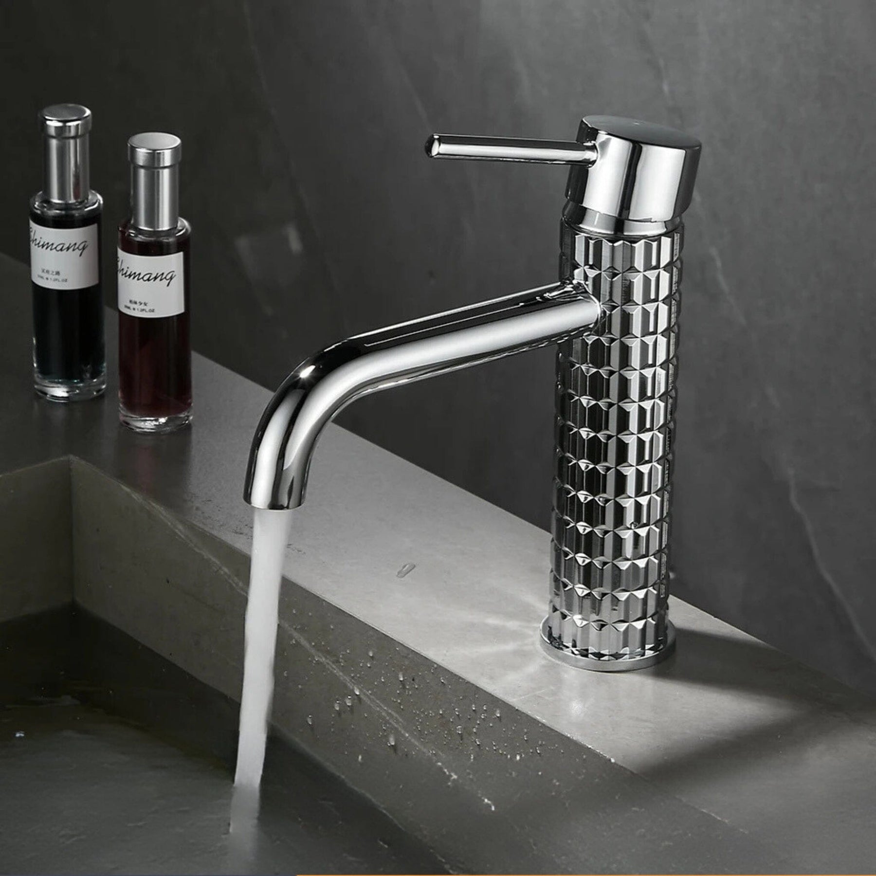 Torneira Monocomando Banheiro Lavatório Drumon Artificio Lar Torneira Monocomando Banheiro Lavatório Drumon Artificio Lar Artificio Lar Cromado - Baixa 